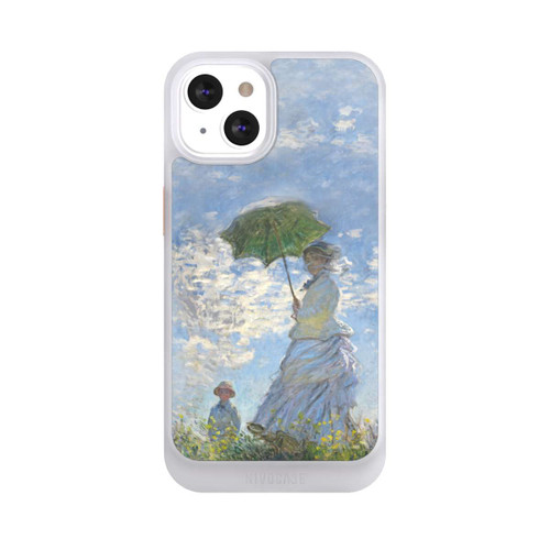 Apple iPhone 13 NIVOcore Frau mit Sonnenschirm - Monet