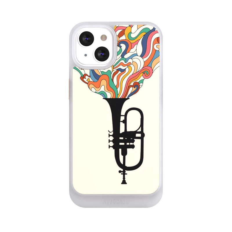 iPhone 13 NIVOcore Flügelhorn Jazz bunt