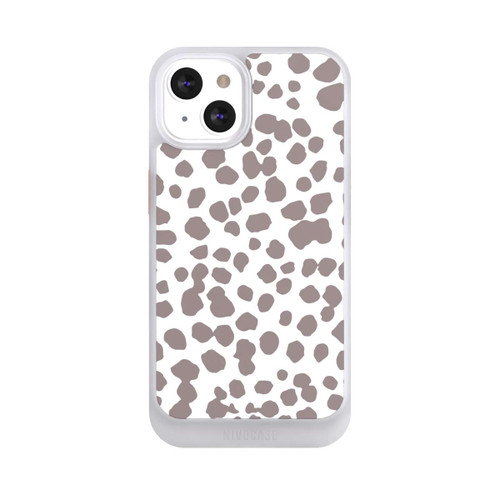 Apple iPhone 13 NIVOcore Cheetah Pattern Brown White