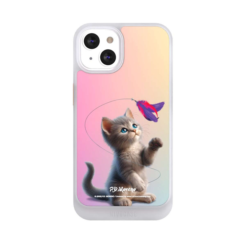 iPhone 13 NIVOcore Playing Cat with Feather