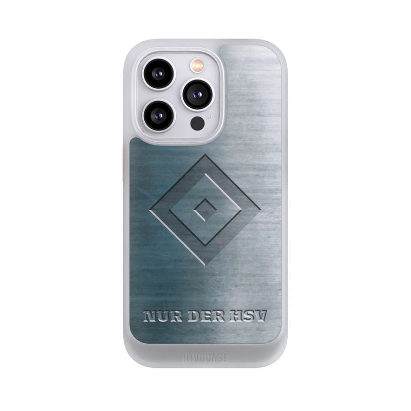 iPhone 14 Pro NIVOcore Nur der HSV Metalllook