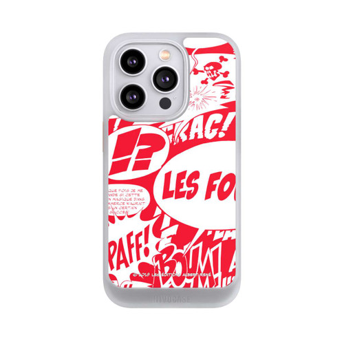 Apple iPhone 14 Pro NIVOcore Sprechblasen Asterix Rot