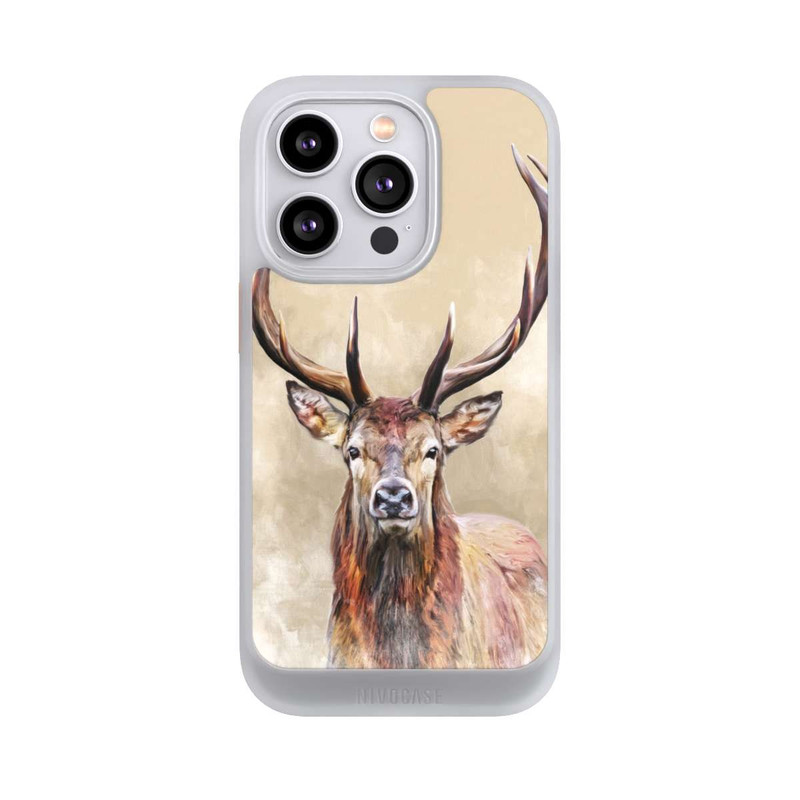 iPhone 14 Pro NIVOcore Gezeichneter Hirsch