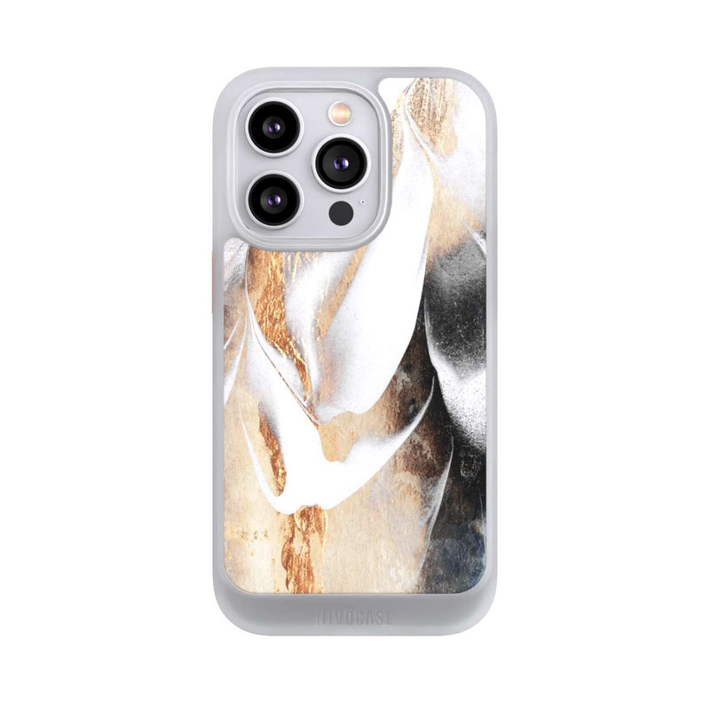 iPhone 14 Pro NIVOcore Beruhige Deine Seele Golddruck