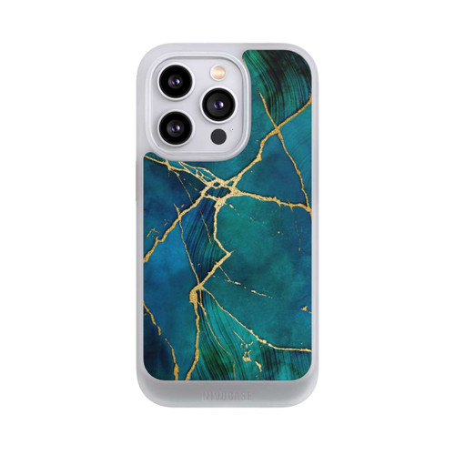 Apple iPhone 14 Pro NIVOcore Mineralischer Glamourlook Blaugold