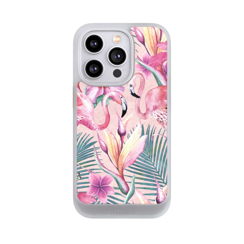 Apple iPhone 14 Pro NIVOcore Rêves de flamants roses