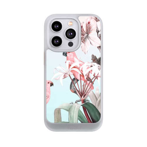 Apple iPhone 14 Pro NIVOcore paradiesische Papageien Pastell