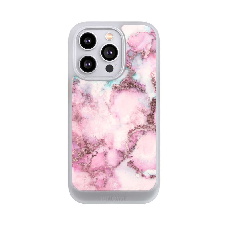 iPhone 14 Pro NIVOcore Pink Swirl Ink