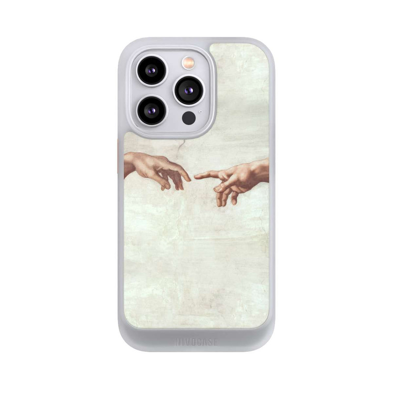 iPhone 14 Pro NIVOcore La Création d'Adam - Michel-Ange