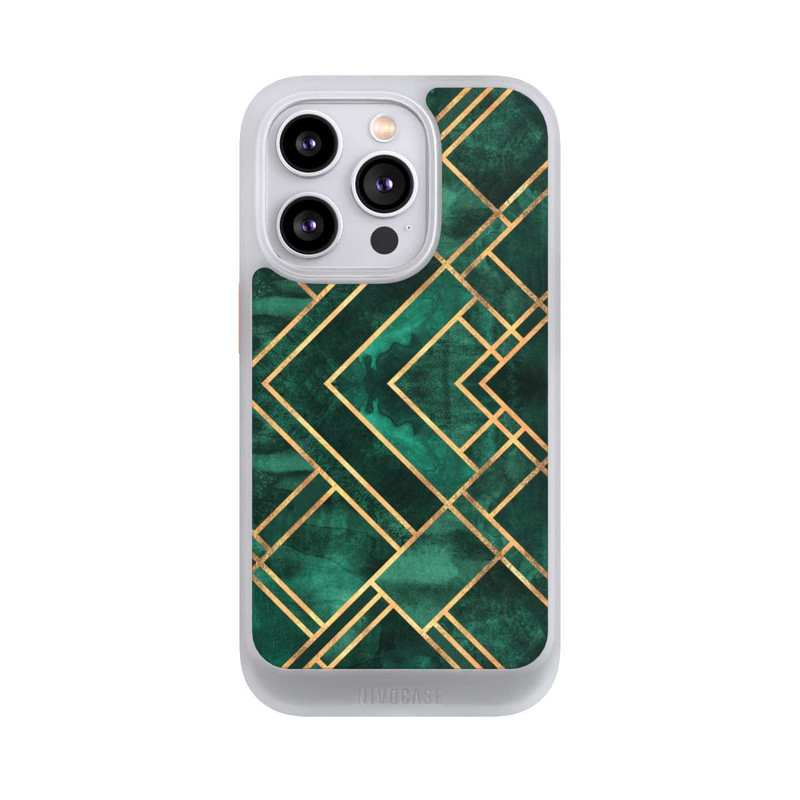 iPhone 14 Pro NIVOcore Grüne Blöcke
