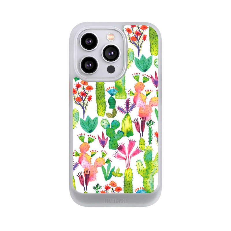 iPhone 14 Pro NIVOcore Jardin de plantes succulentes de cactus