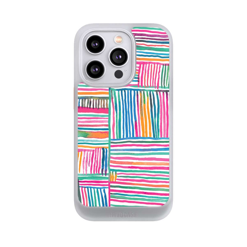 iPhone 14 Pro NIVOcore Aquarelllinien Entspannung