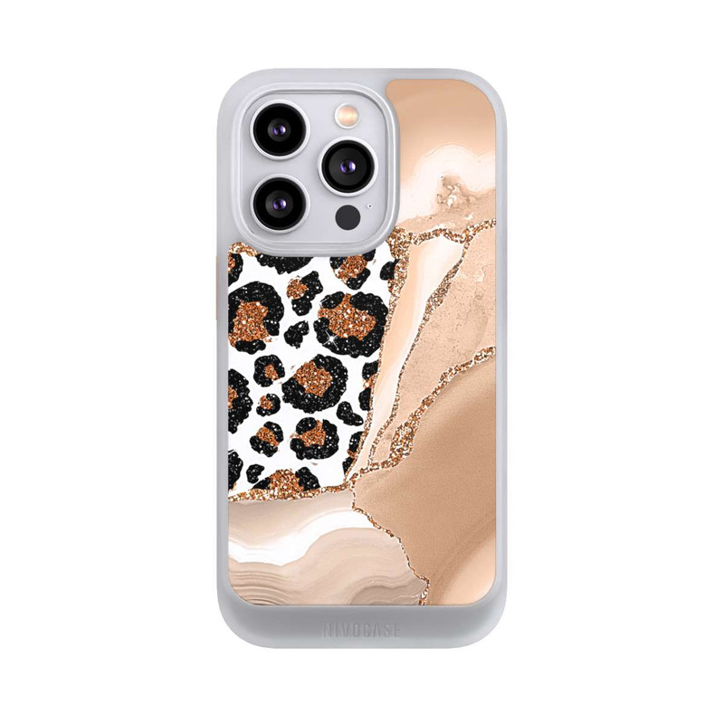 iPhone 14 Pro NIVOcore  Muster und Texturen Hellgold