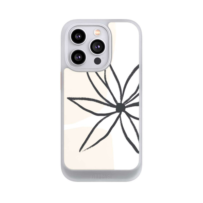 iPhone 14 Pro NIVOcore Blume und Creme