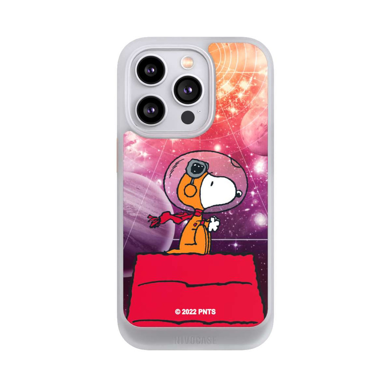 iPhone 14 Pro NIVOcore Snoopy Weltraumreisender Planet