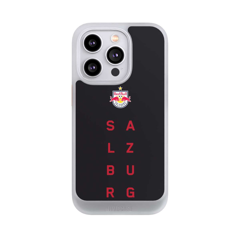 iPhone 14 Pro NIVOcore FC RB Salzburg Schriftzug Rot