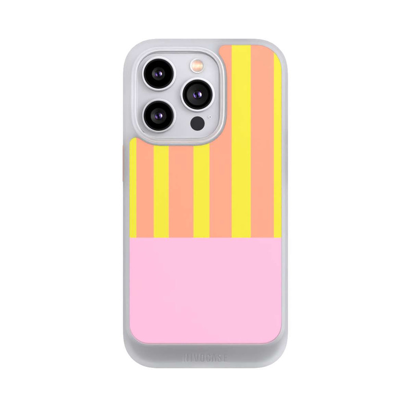 iPhone 14 Pro NIVOcore Neonfarbige Streifen