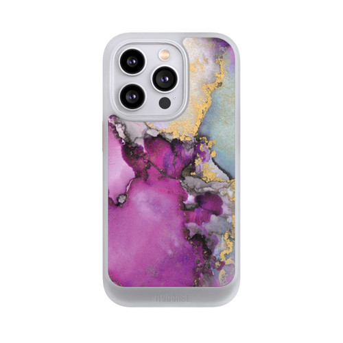 Apple iPhone 14 Pro NIVOcore Alcohol Ink Art Pink