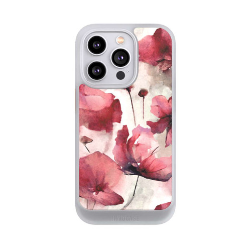 Apple iPhone 14 Pro NIVOcore Wilde Mohnblumen Aquarell mit KI