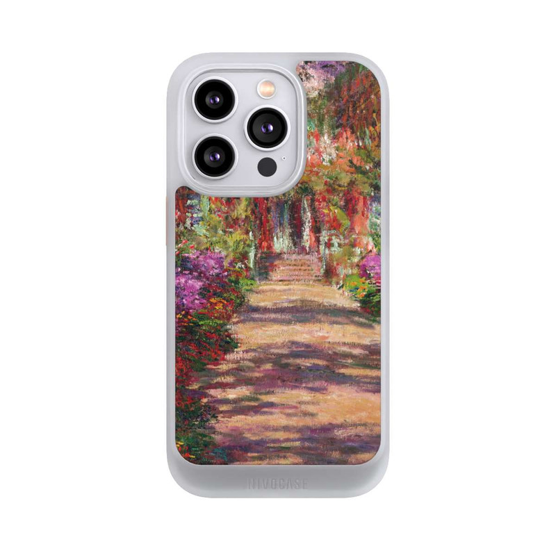 iPhone 14 Pro NIVOcore Eine Allee in Monets Garten in Giverny by Claude Monet