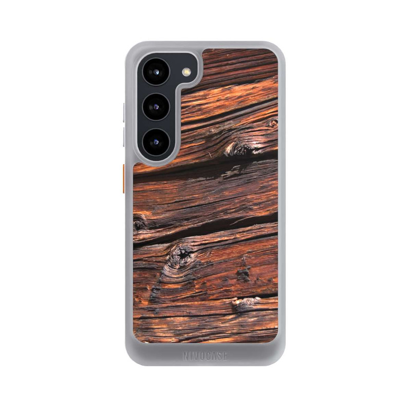 Galaxy S23 NIVOcore Verwitterte Holzplanken