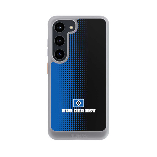 Samsung Galaxy S23 NIVOcore Nur der HSV - Rautenraster Schwarz