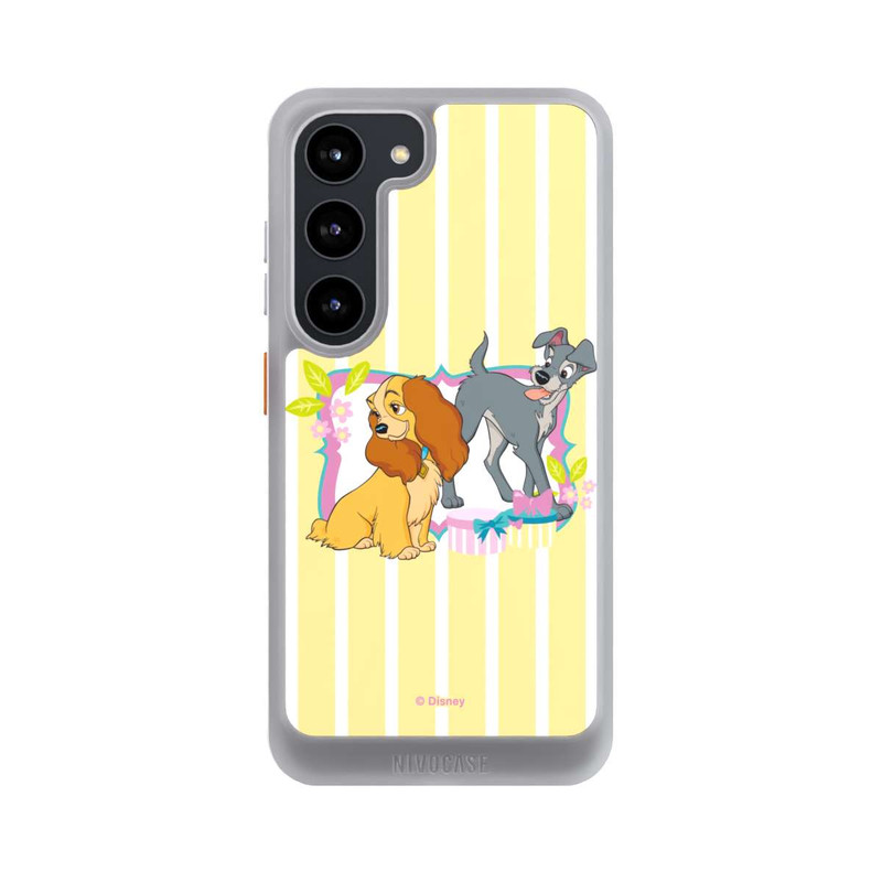 Galaxy S23 NIVOcore Lady And The Tramp Frame yellow