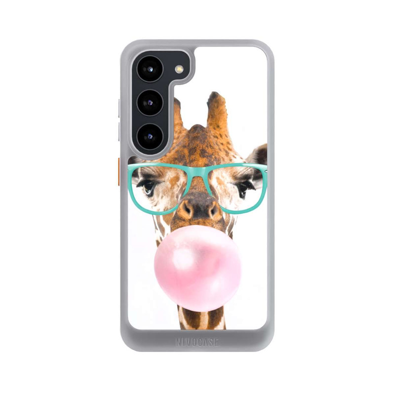 Galaxy S23 NIVOcore Giraffe mit Kaugummi