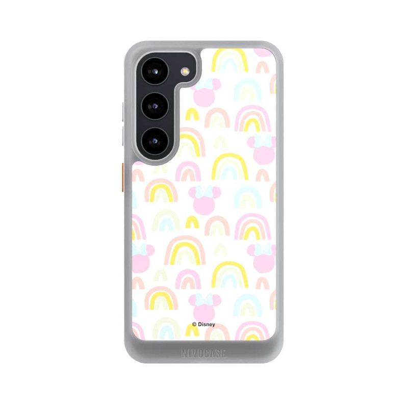 Galaxy S23 NIVOcore Minnie Regenbogen Muster
