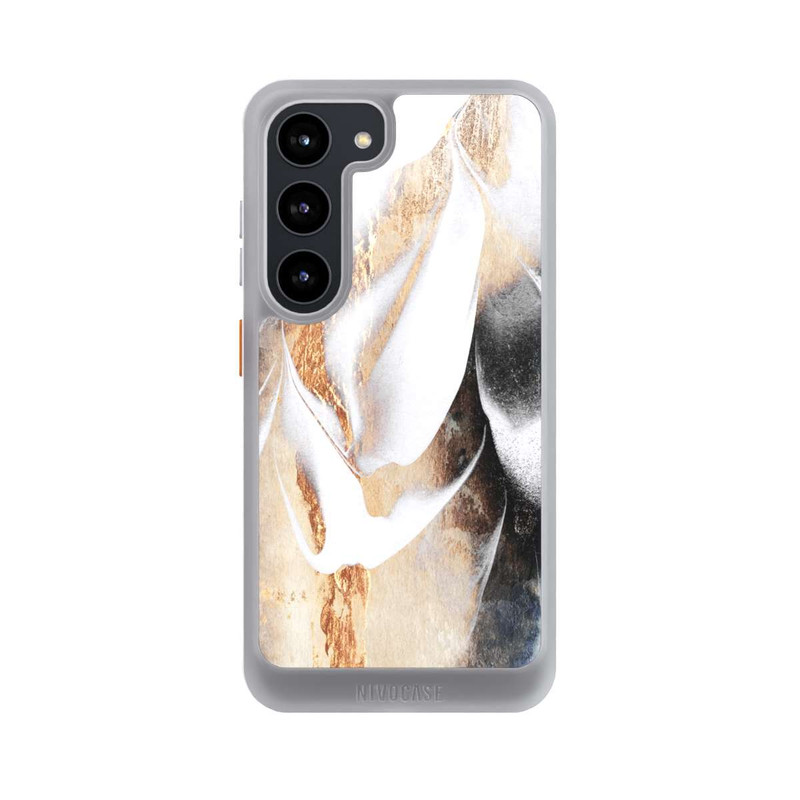 Galaxy S23 NIVOcore Apaisez votre âme Gold Print