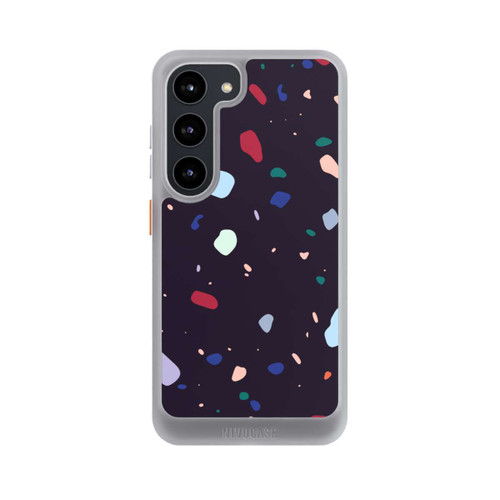 Samsung Galaxy S23 NIVOcore Modern Dark Rounded Terrazzo