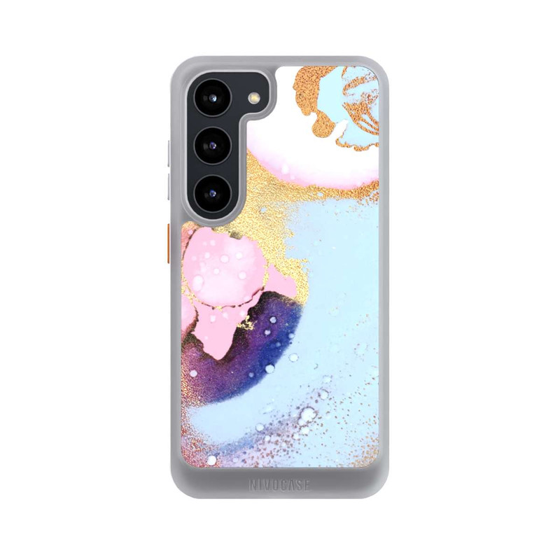 Galaxy S23 NIVOcore Pastel Glamour Ink Texture