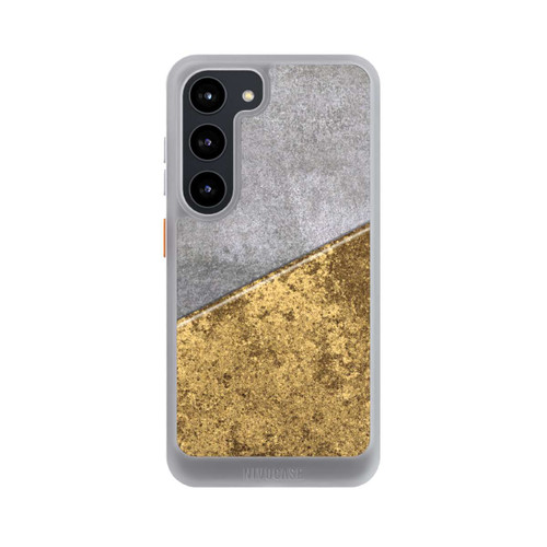 Samsung Galaxy S23 NIVOcore Aspect béton et or