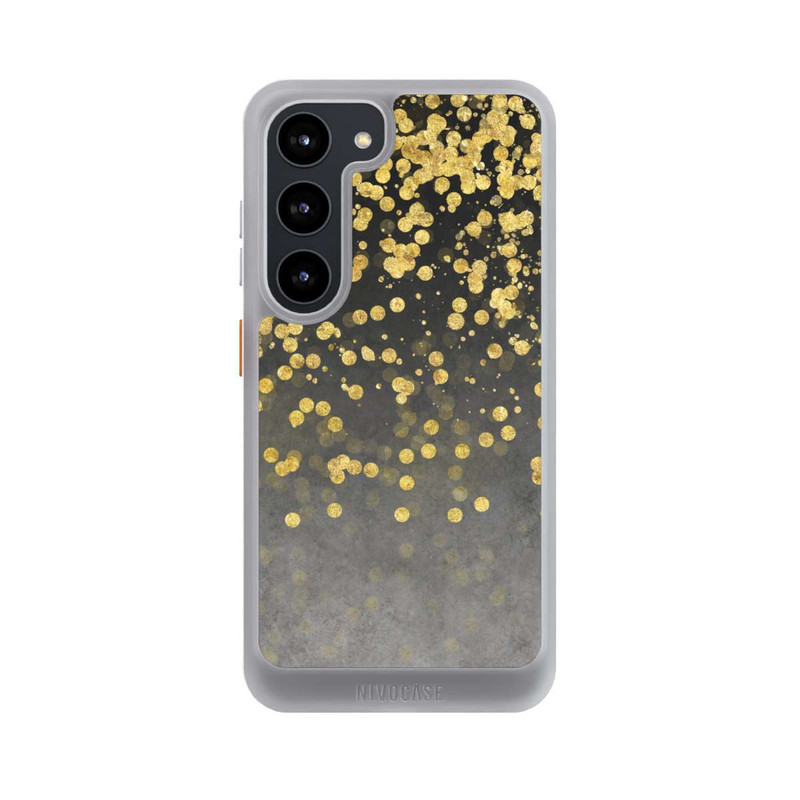 Galaxy S23 NIVOcore Golden Glamour Rain