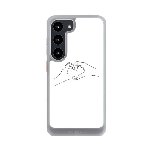 Samsung Galaxy S23 NIVOcore Line Art mains d'amour