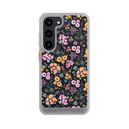 Samsung Galaxy S23 NIVOcore Petites Fleurs colorées Noir 2
