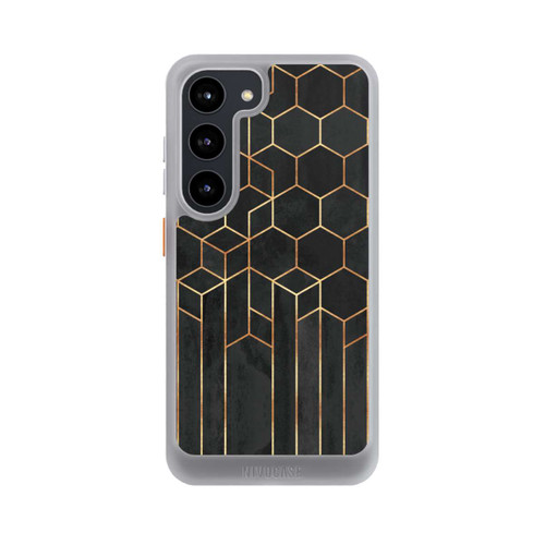 Samsung Galaxy S23 NIVOcore Hexagones noirs