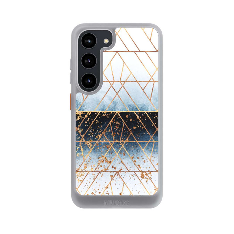 Galaxy S23 NIVOcore Winter Blue Geo