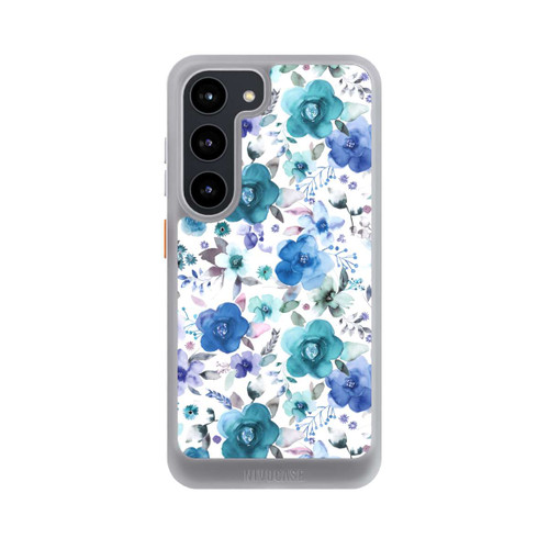 Samsung Galaxy S23 NIVOcore Winterblumensträuße Blau
