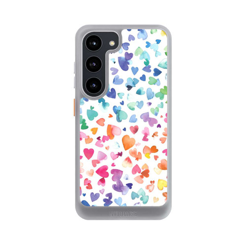 Samsung Galaxy S23 NIVOcore Liebesherzen aquarell