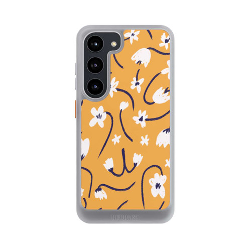 Samsung Galaxy S23 NIVOcore Pattern Petites Fleurs Jaunes
