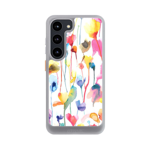 Samsung Galaxy S23 NIVOcore Aquarell Wildblumen bunt