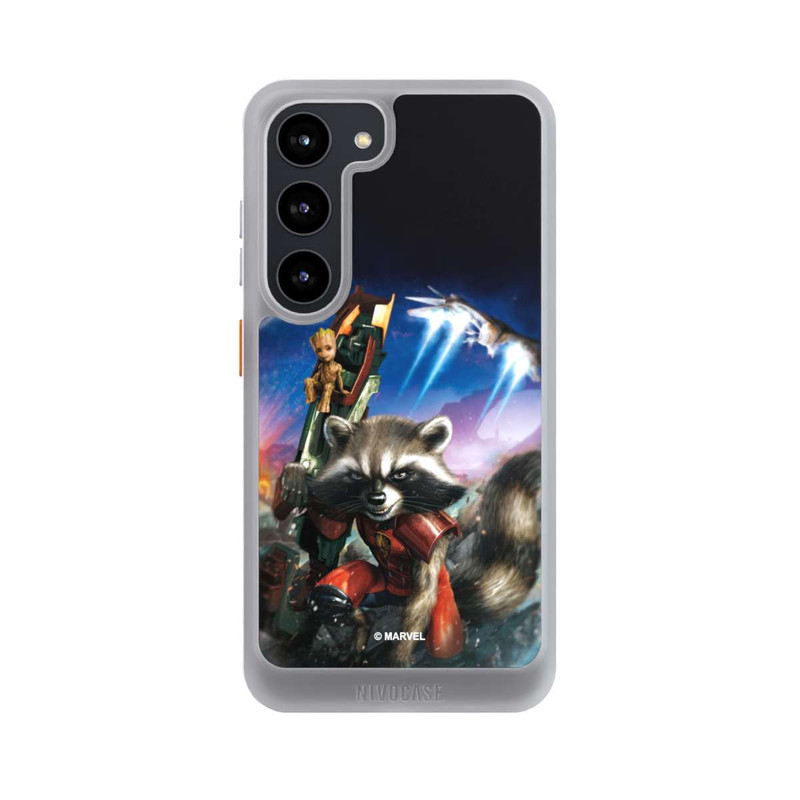 Galaxy S23 NIVOcore Rocket & Baby Groot Guardians Of The Galaxy