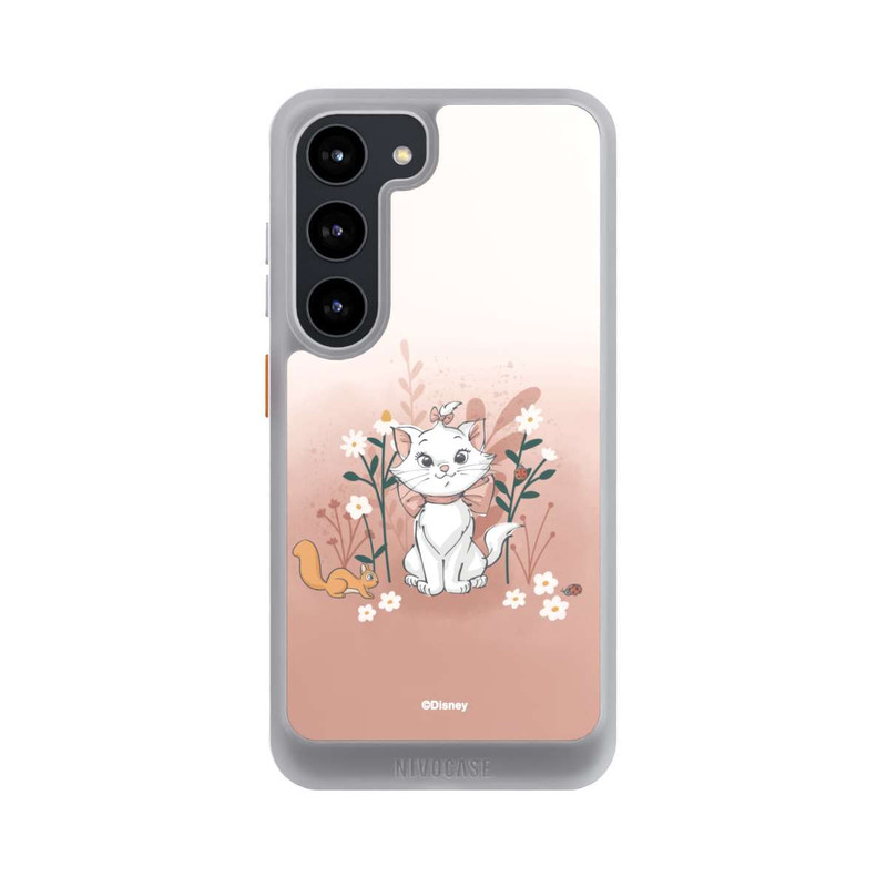 Galaxy S23 NIVOcore Marie avec des fleurs