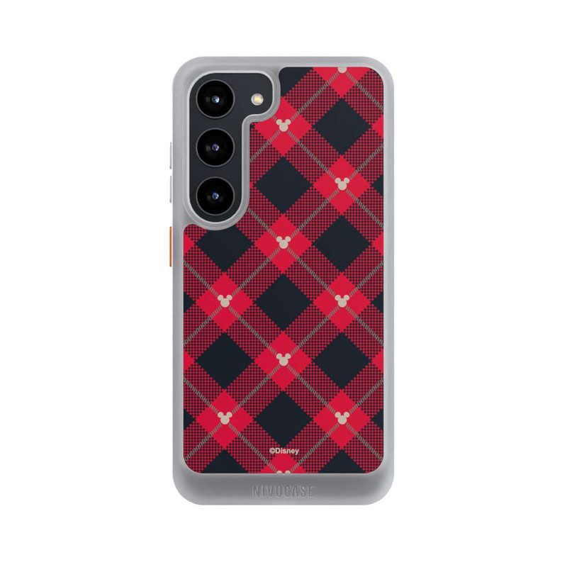 Galaxy S23 NIVOcore Mickey Weihnachtsmuster Rot