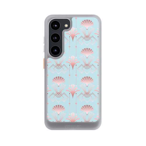 Samsung Galaxy S23 NIVOcore Art Deco Rose Gold Elegance Blue
