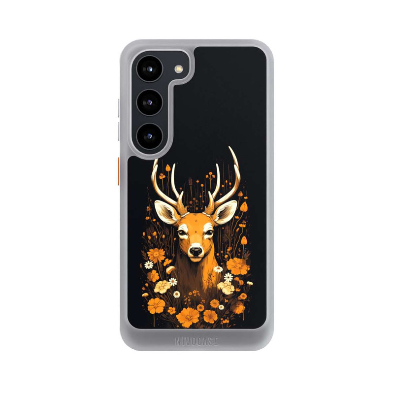 Galaxy S23 NIVOcore Fleurs de cerf Grandes