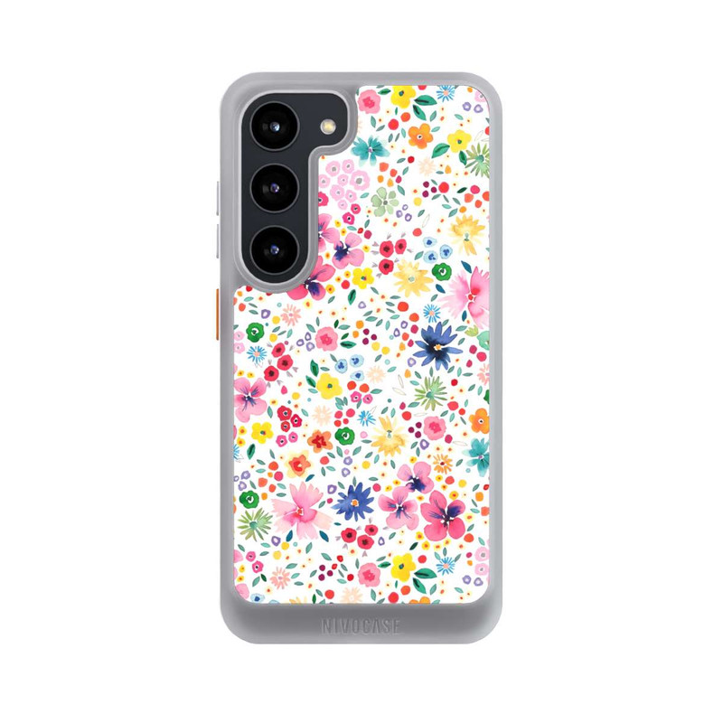 Galaxy S23 NIVOcore Millefleurs Pink Spring Garden