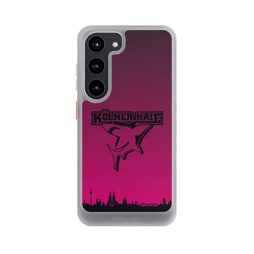 Samsung Galaxy S23 NIVOcore Kölner Haie Skyline Pink