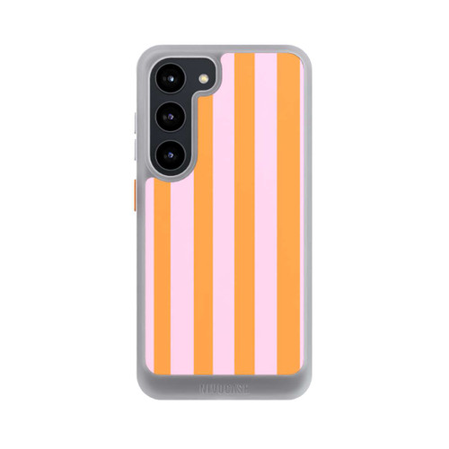Samsung Galaxy S23 NIVOcore Orange And Pink Stripes